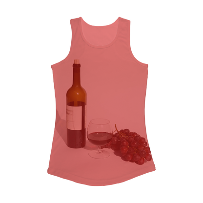 Wine Women Performance Tank Top