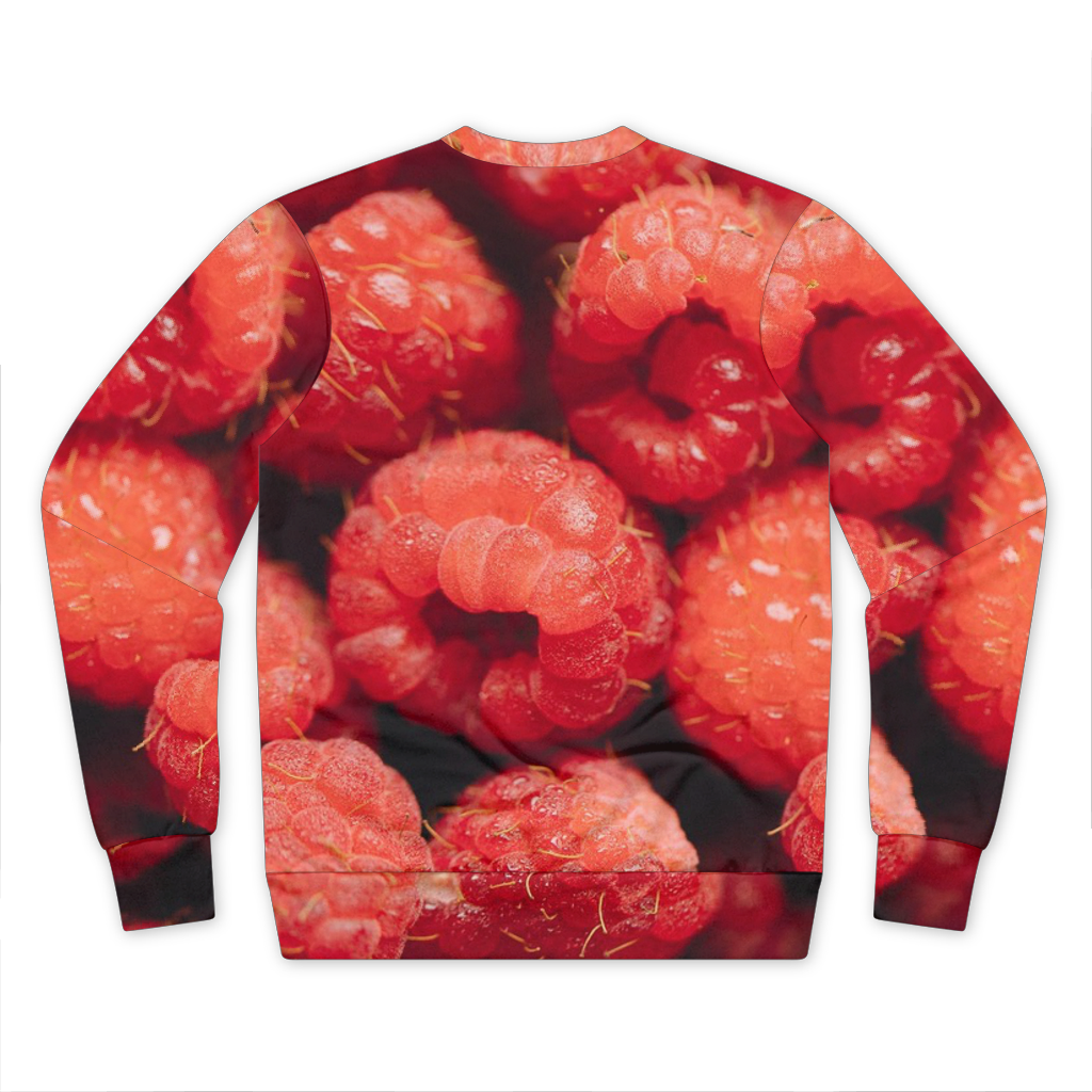 Raspberry Premium Cut and Sew Sublimation Unisex Sweatshirt