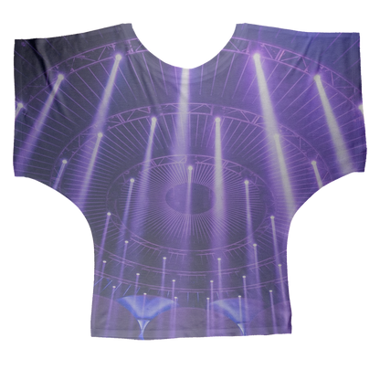 Nightclub Sublimation Batwing Top