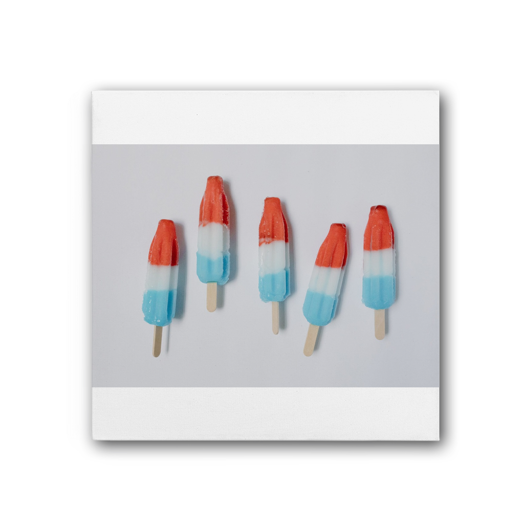 Popsicle Premium Stretched Canvas