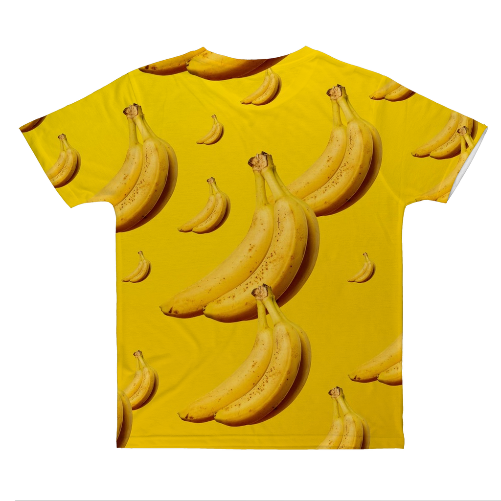 Banana Classic Sublimation Adult T-Shirt