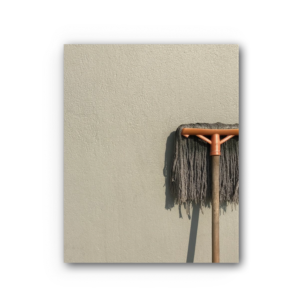 Mop Premium Stretched Canvas