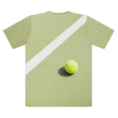 Tennis Premium Cut and Sew Sublimation Unisex T-Shirt