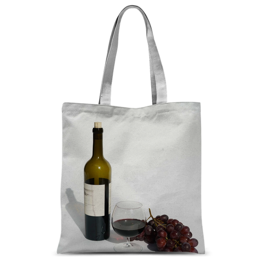 Wine Classic Sublimation Tote Bag