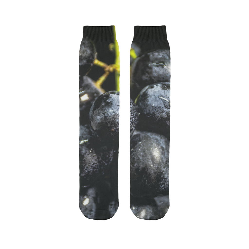 Grapes Sublimation Tube Sock