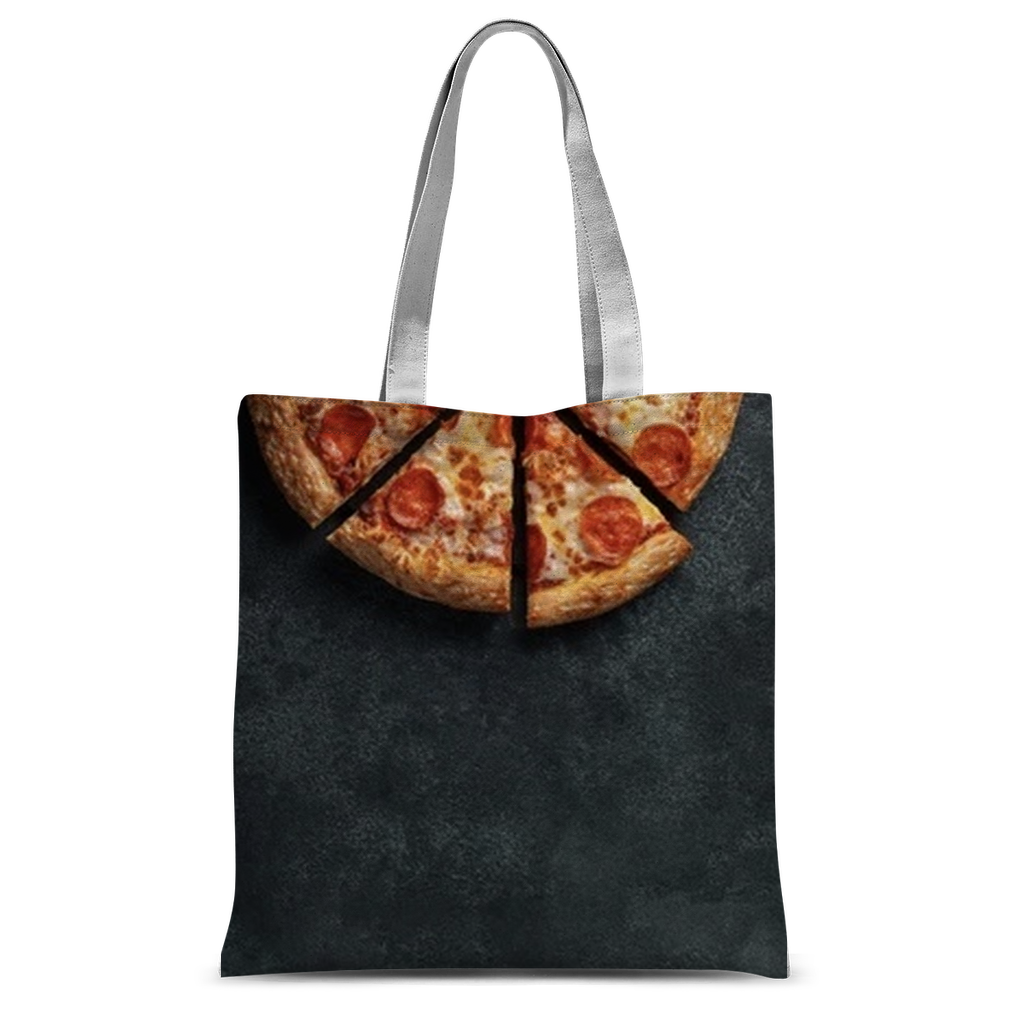 Pizza Classic Sublimation Tote Bag