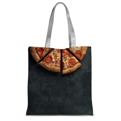 Pizza Classic Sublimation Tote Bag