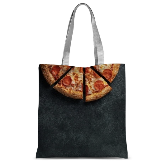 Pizza Classic Sublimation Tote Bag