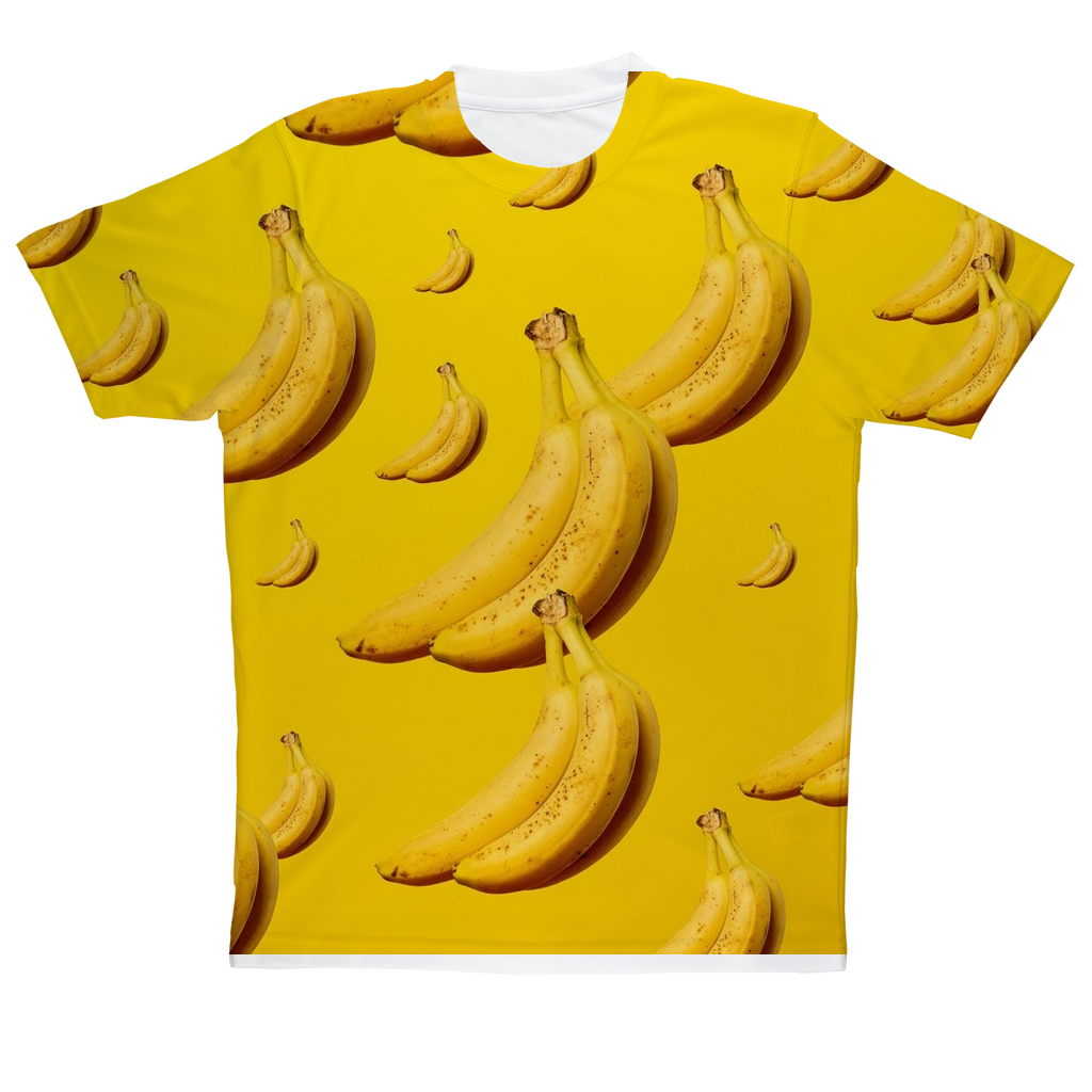 Banana Sublimation Performance Adult T-Shirt