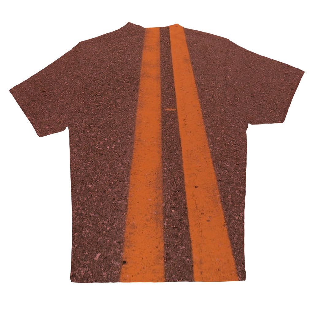 Road Sublimation Performance Adult T-Shirt