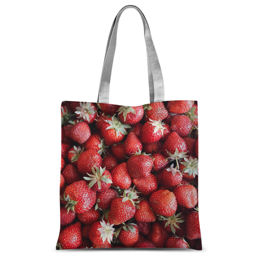 Strawberry Classic Sublimation Tote Bag