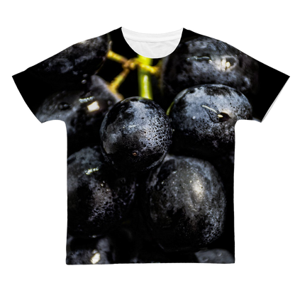 Grapes Classic Sublimation Adult T-Shirt