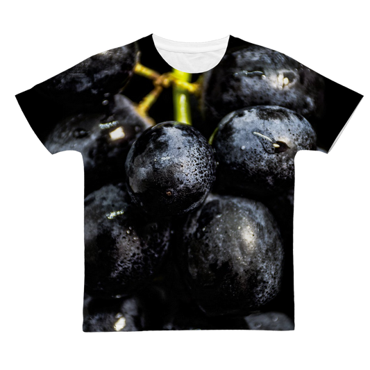 Grapes Classic Sublimation Adult T-Shirt