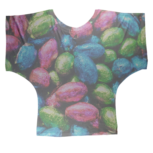 Easter Eggs Sublimation Batwing Top