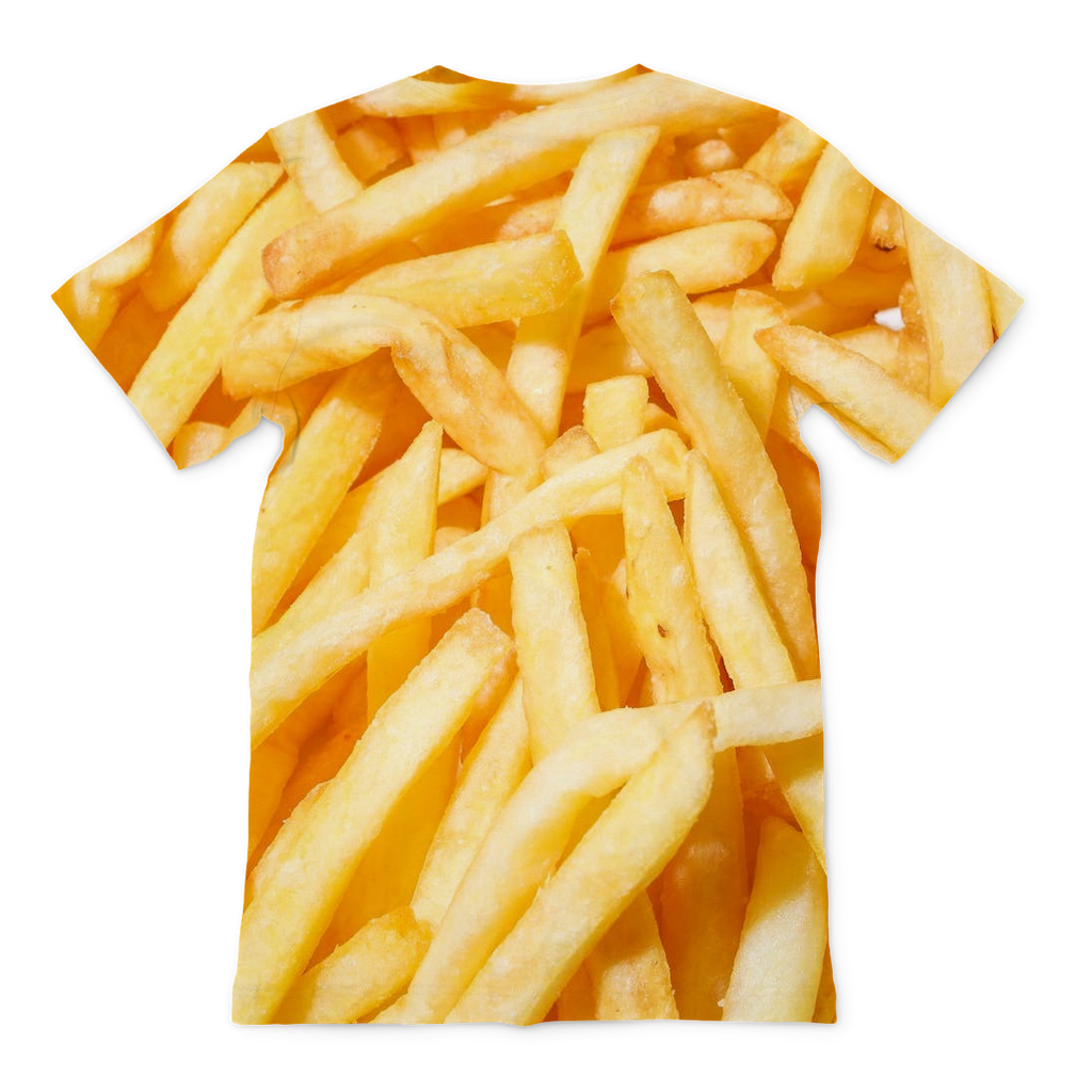 Fries Premium Sublimation Adult T-Shirt