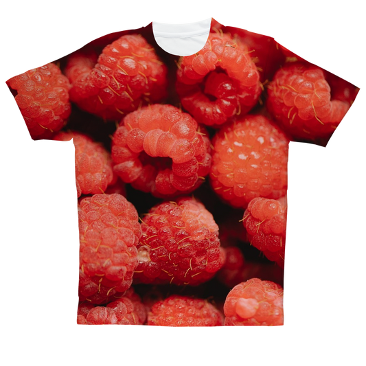 Raspberry Sublimation Performance Adult T-Shirt