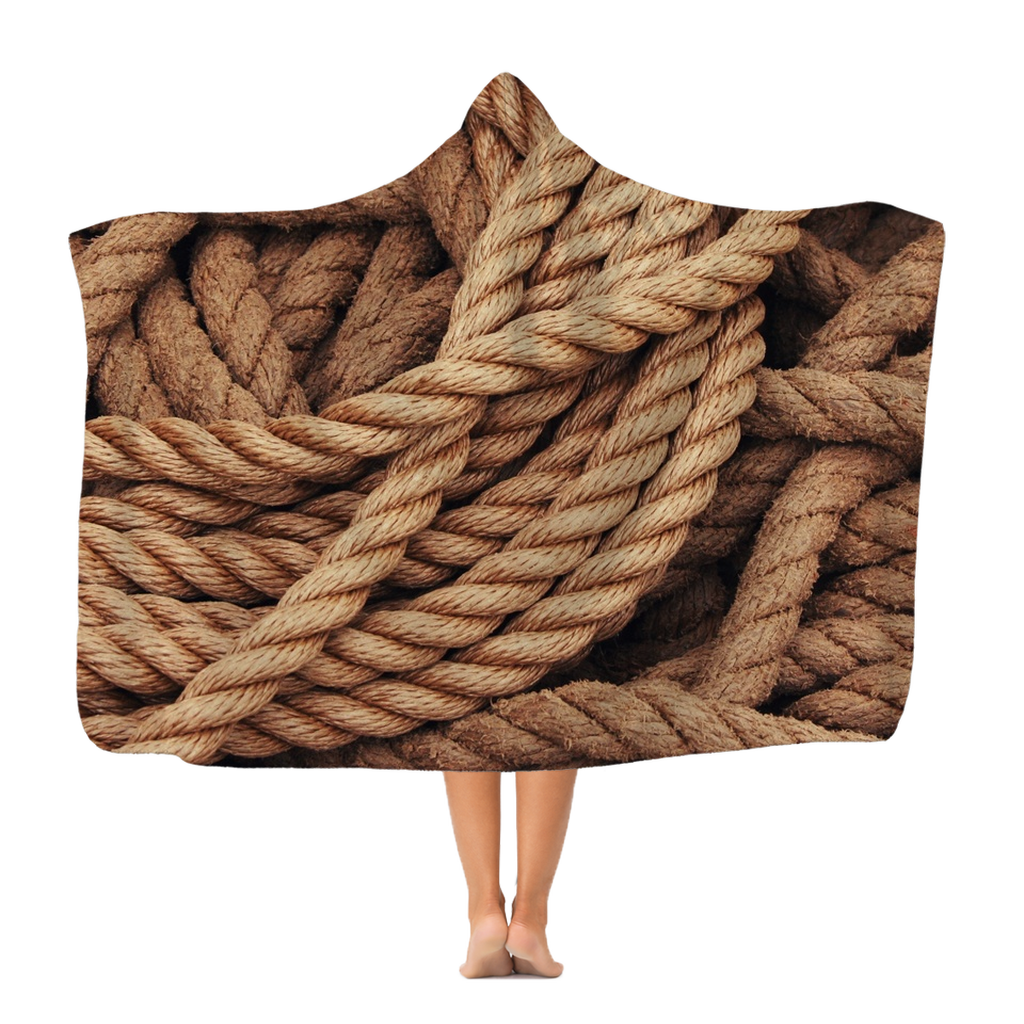 Ropes Premium Adult Hooded Blanket