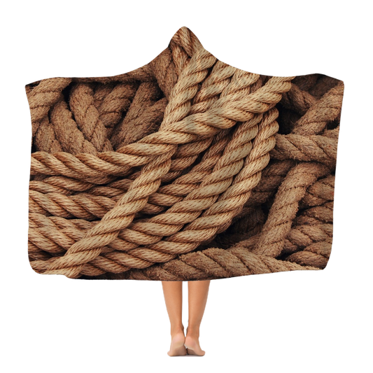 Ropes Premium Adult Hooded Blanket