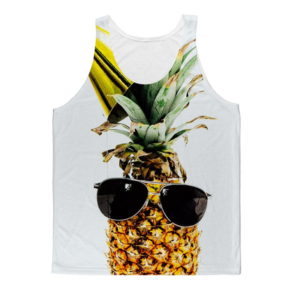 Pineapple Classic Sublimation Adult Tank Top