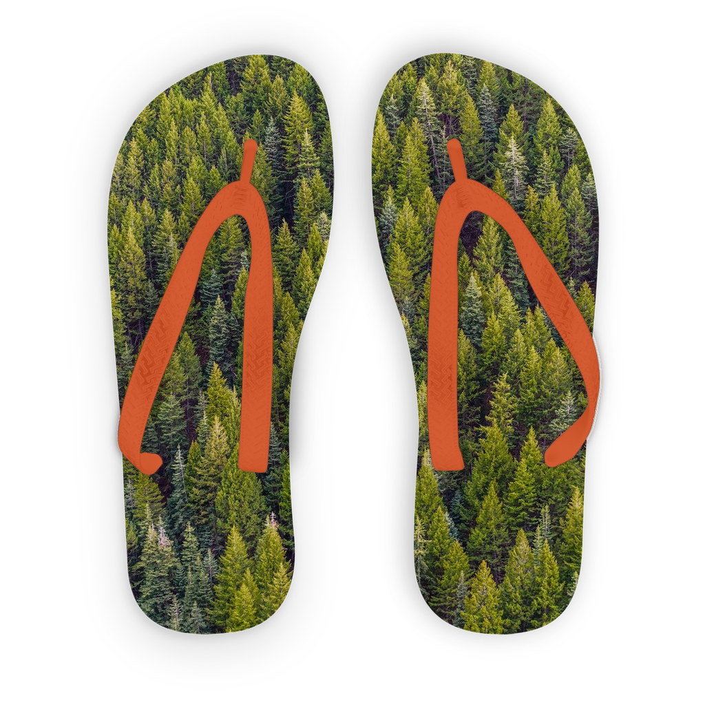 Forest Kids Flip Flops