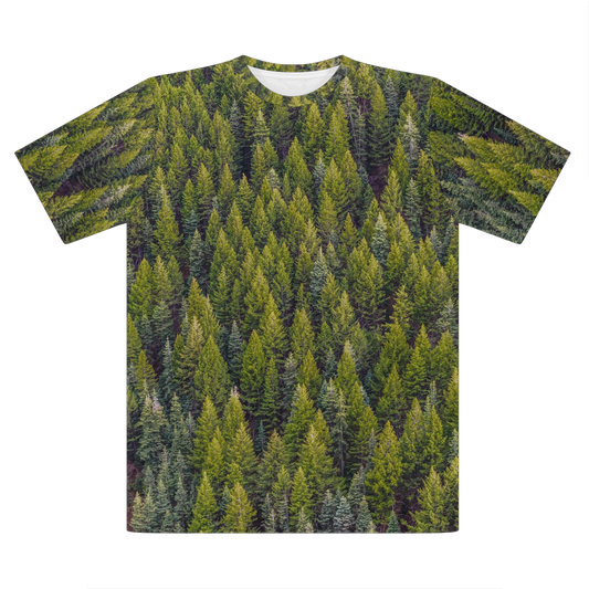 Forest Premium Cut and Sew Sublimation Unisex T-Shirt