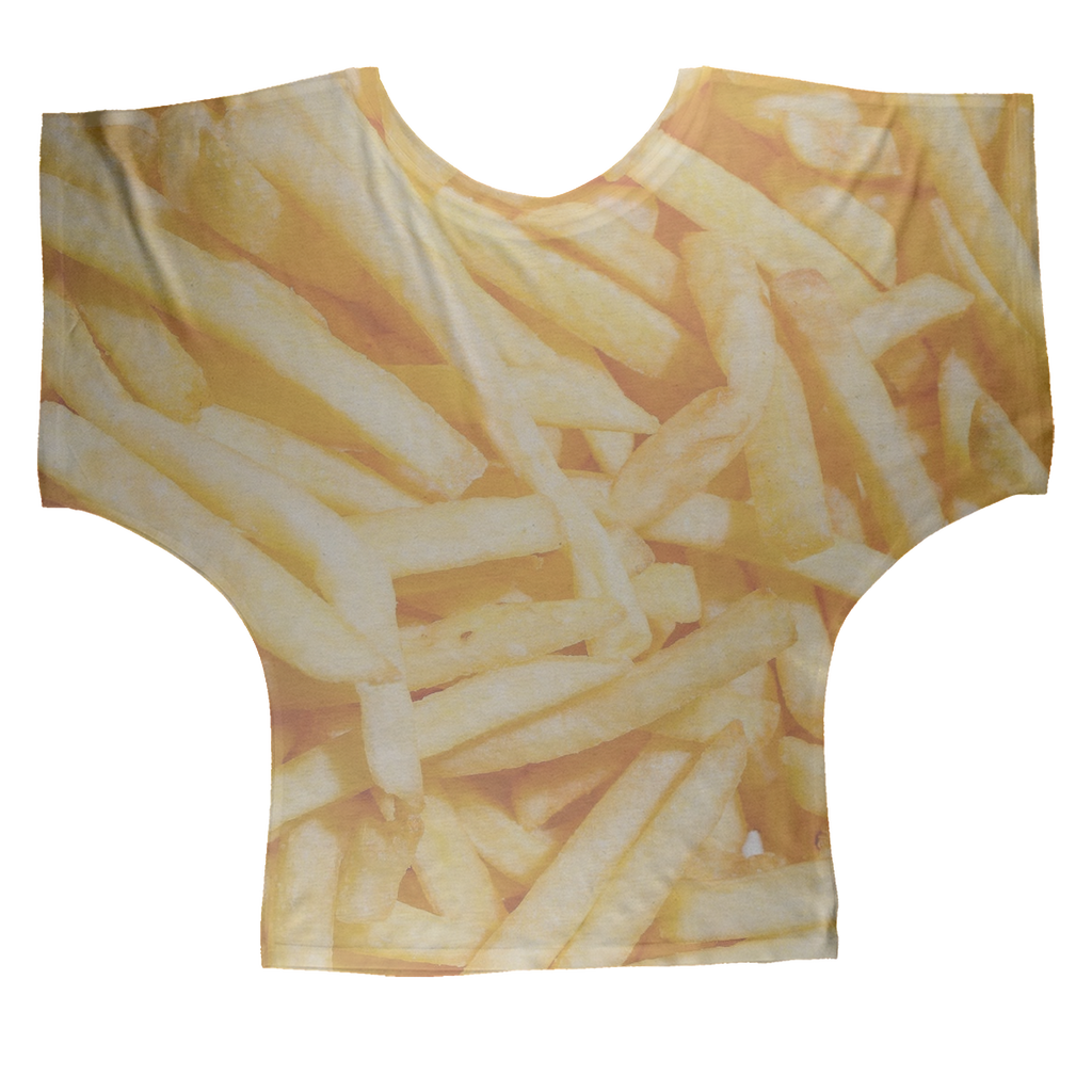 Fries Sublimation Batwing Top