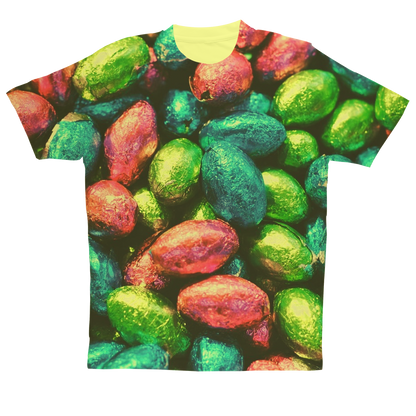 Easter Eggs Sublimation Performance Adult T-Shirt