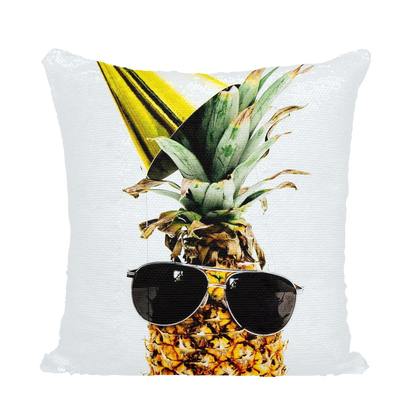 Pineapple Sequin Cushion Cover