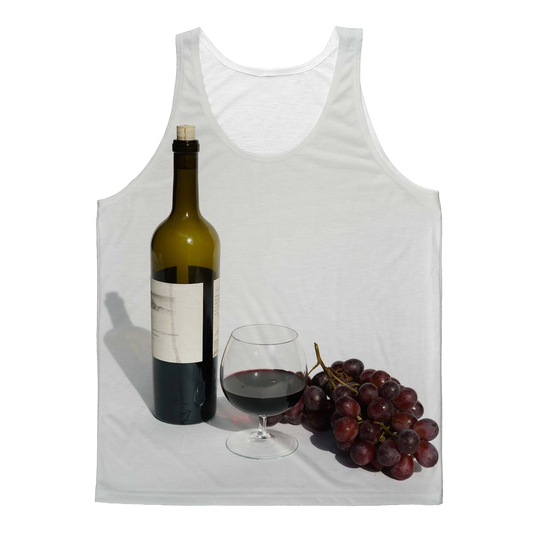 Wine Classic Sublimation Adult Tank Top