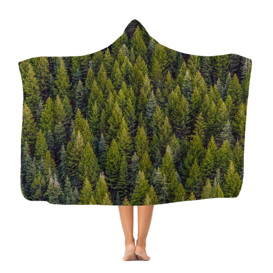 Forest Classic Adult Hooded Blanket