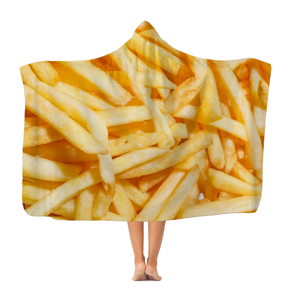 Fries Premium Adult Hooded Blanket