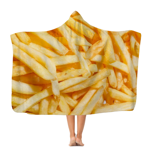 Fries Premium Adult Hooded Blanket