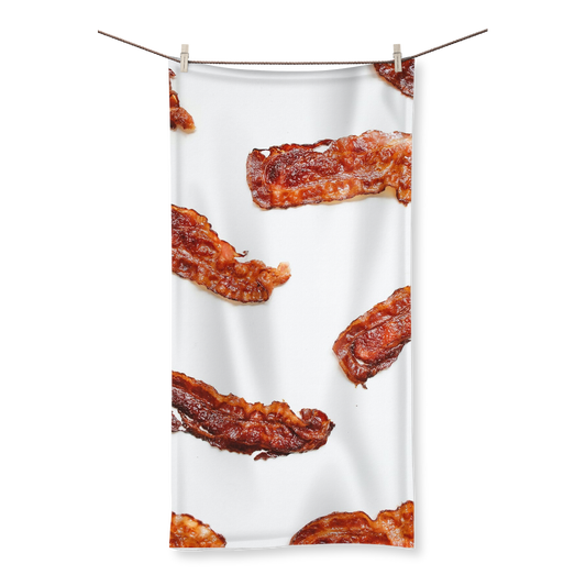 Bacon Sublimation All Over Towel