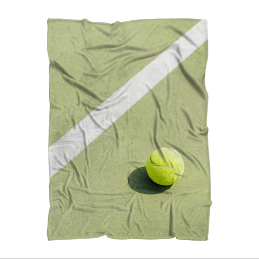 Tennis Premium Sublimation Adult Blanket