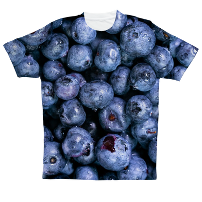 Blueberry Sublimation Performance Adult T-Shirt