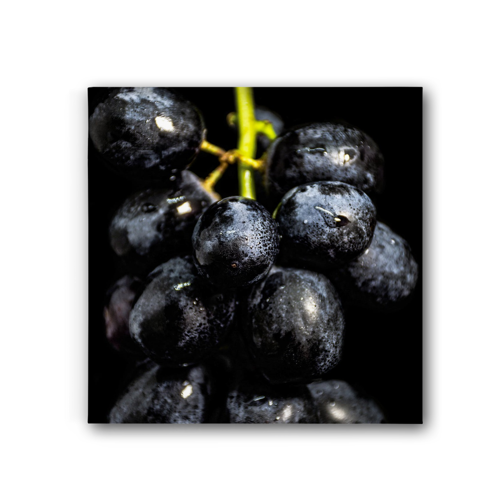 Grapes Premium Stretched Canvas