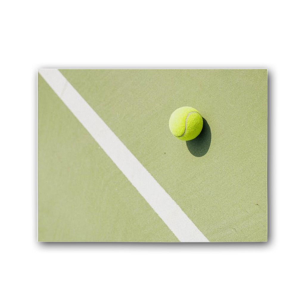 Tennis Premium Stretched Canvas