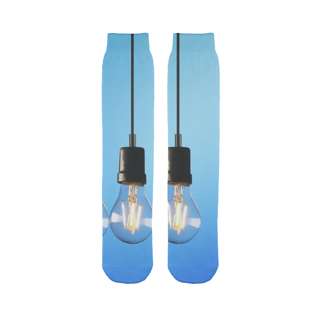 Light Bulbs Sublimation Tube Sock