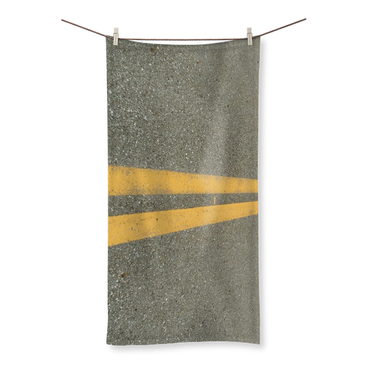 Road Sublimation All Over Towel