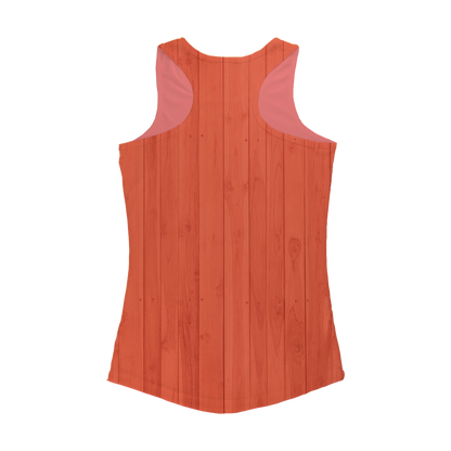 Wood Floor Women Performance Tank Top