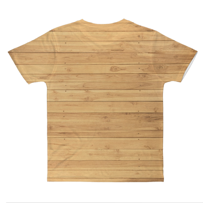 Wood Floor Classic Sublimation Adult T-Shirt