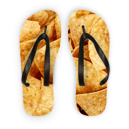 Nachos Adult Flip Flops