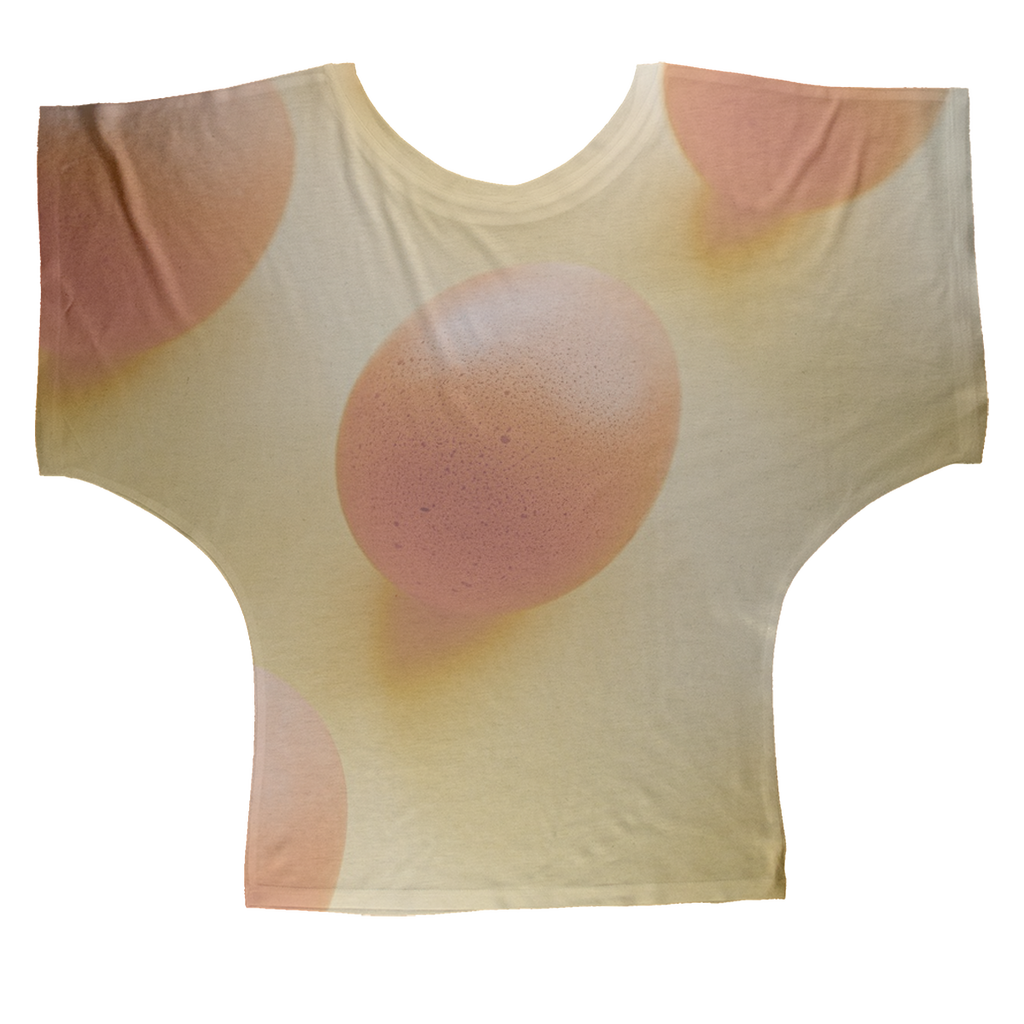 Eggs Sublimation Batwing Top