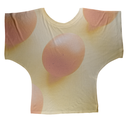 Eggs Sublimation Batwing Top