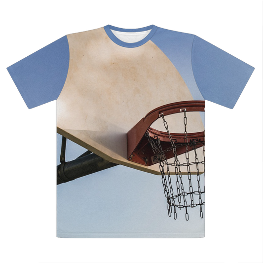 Basketball Premium Cut and Sew Sublimation Unisex T-Shirt