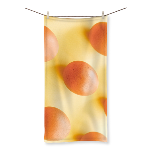 Eggs Sublimation All Over Towel