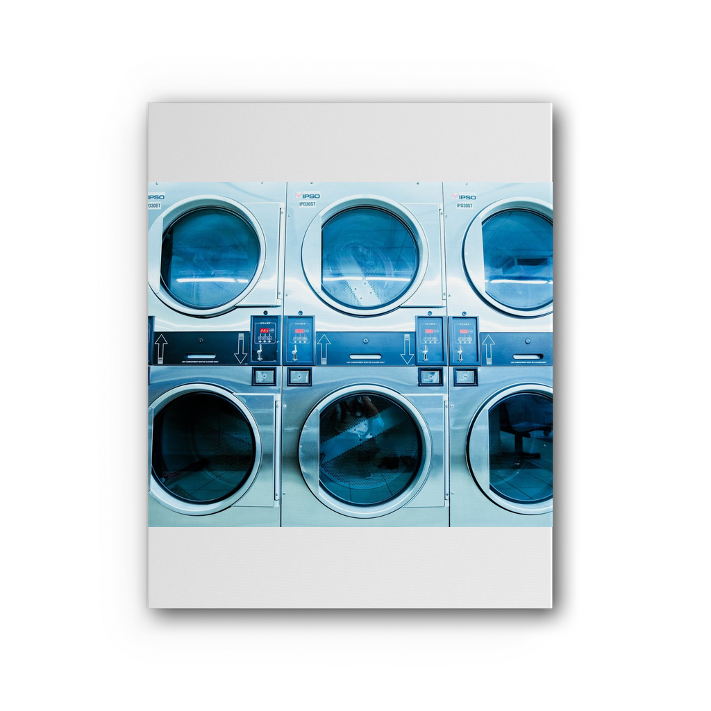 Laundry Premium Stretched Canvas