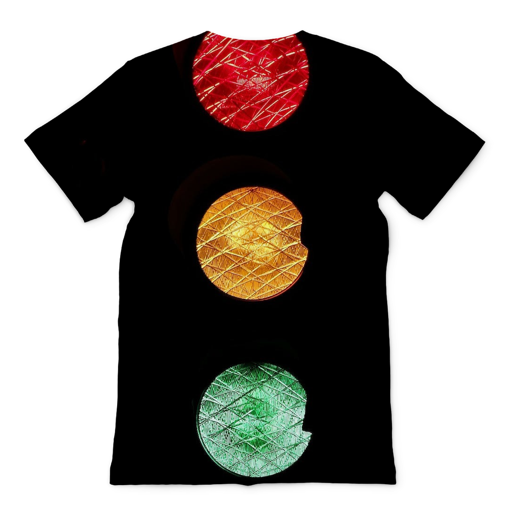 Traffic lights Premium Sublimation Adult T-Shirt