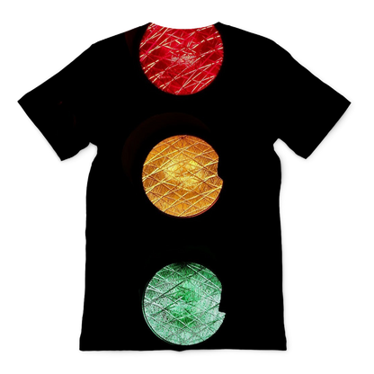 Traffic lights Premium Sublimation Adult T-Shirt