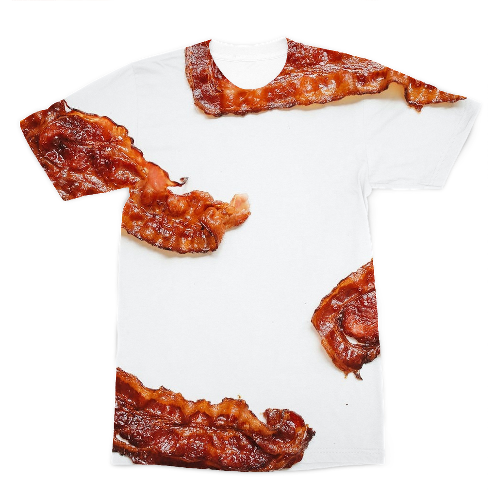 Bacon Premium Sublimation Adult T-Shirt